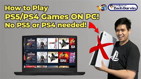 Can I play PS5 games on laptop without PS5?